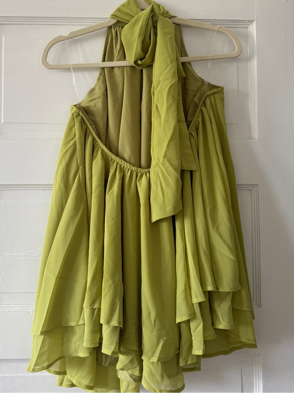Peppermayo Lime Halter Mini Dress - Picture 7 of 8